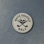 white knuckle golf grey leather ball marker (2)