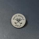 white knuckle golf grey leather ball marker (4)